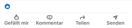 linkdin footer